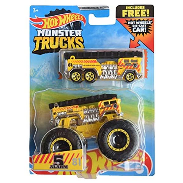 ホットウィール モンスタートラック Hot Wheels Monster Trucks 5 Alar...