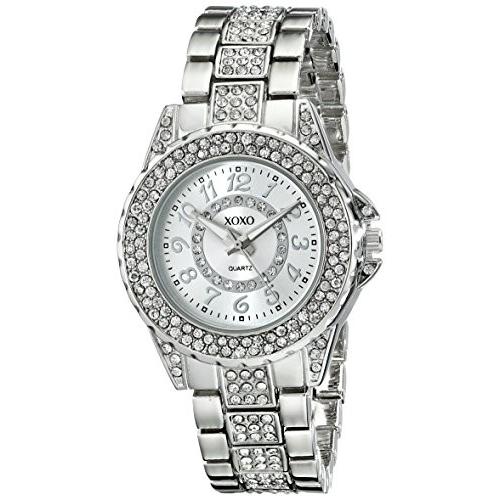 エックスオーエックスオー XOXO 女性用 腕時計 レディース ウォッチ シルバー XO5746