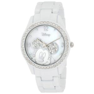 即納 ディズニー Disney 女性用 腕時計 レディース ウォッチ ホワイト MK2106 sokunou｜mj-market