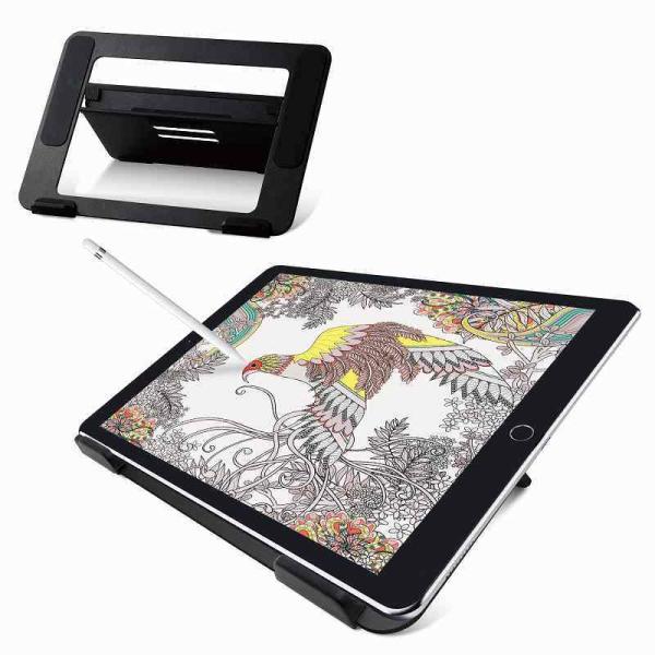 エレコム elecom タブレットスタンド デスク 卓上 お絵かき マンガ イラスト 9.7インチ ...