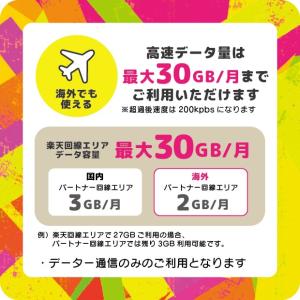 プリペイドSIM 日本 30GB SMS認証可...の詳細画像1