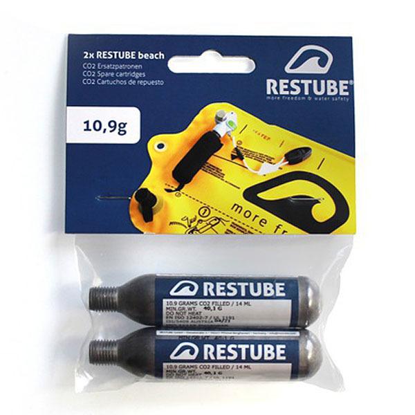 レスチューブ RESTUBE スペアカートリッジ 2本 ビーチ(BEACH)専用 緊急浮力体 ブイ ...