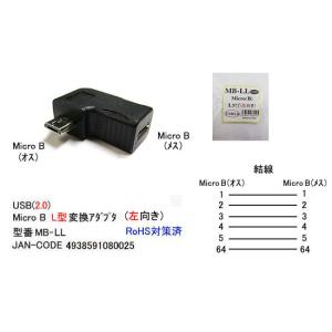 USB2.0 MircoB L型変換アダプタ （左向き） [カモン MB-LL] - 最安値・価格比較 - Yahoo!ショッピング｜口コミ ...