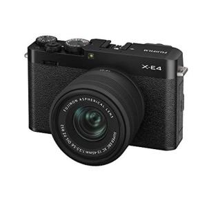 富士フイルム ミラーレスデジタルカメラ FUJIFILM X-E4 レンズキット ブラック (XC15-45) F X-E4LK-1545-