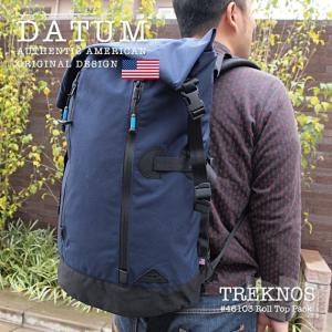 リュック メンズ 大容量 アウトドア デイタム トレックノス DATUM TREKNOS  USA アメリカ製 バックパック #46103 Roll Top Pack 送料無料（沖縄は+900円）｜mjsoft