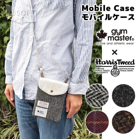 ショルダー ポシェット レディース 斜めがけ 軽量 ジムマスター ハリスツイード ミニショルダー G...