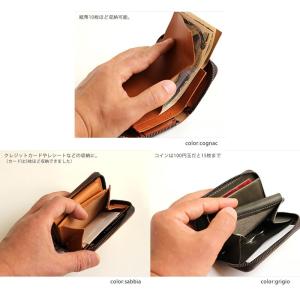 m+ zonzo エムピウ ゾンゾ 二つ折り財...の詳細画像3