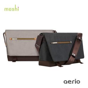 MacBook Pro 15インチ タブレット対応 ビジネス メッセンジャーバッグ moshi バッグ Aerio Messenger Bag モシ エリオ メンズ 通学