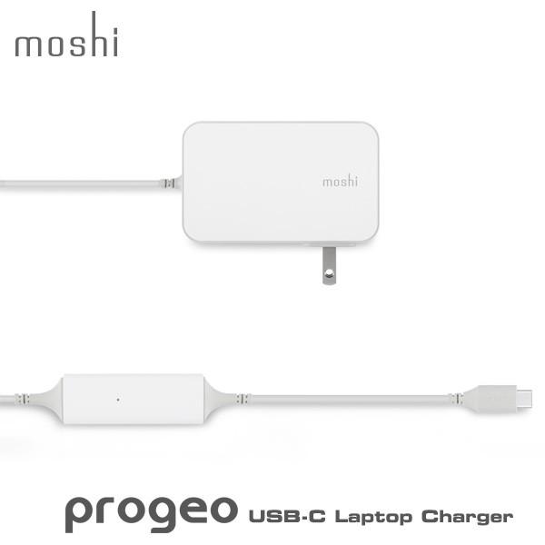 moshi ProGeo USB-C Laptop Charger 65W White  Ninte...