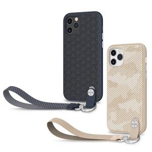 iPhone 12/12 Pro用 ストラップ付き ケース 耐衝撃 超薄型 保護 モシ アルトラ moshi Altra for iPhone 12/12 Pro ミリタリーグレード ネコポス対応商品