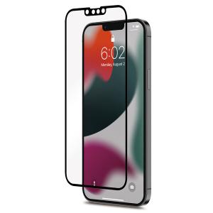 反射 防汚防止艶消しスクリーンプロテクター  簡単貼り付け edge-to-edge moshi iVisor AG for iPhone 13 Pro Max mo-ivipul-bk｜mjsoft