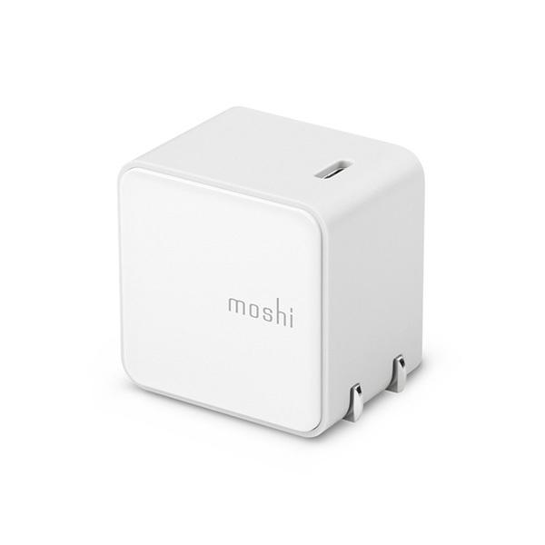 コンパクトUSB-C充電器（ケーブル別売） USB PD 3.0に対応 moshi Qubit US...