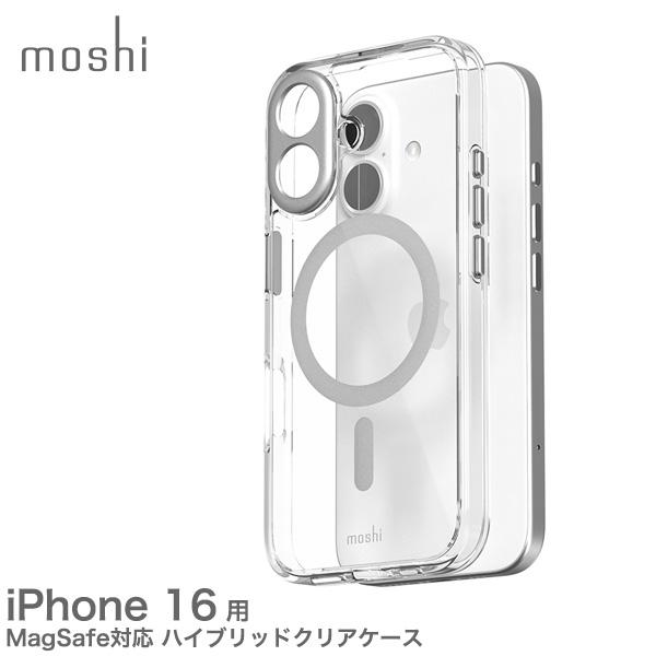 iPhone 16 用ハイブリッドクリアケース moshi iGlaze [99MO241011] ...
