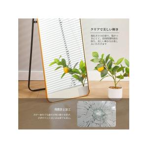 アーチ型 全身鏡 約 150cm 割れにくい ...の詳細画像1