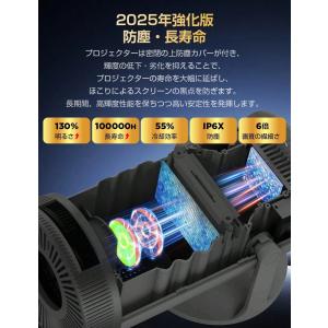 2026 改良版 20000LM プロジェクタ...の詳細画像2