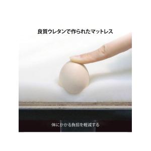 折り畳みベッド シングル 高反発マットレス付き...の詳細画像3