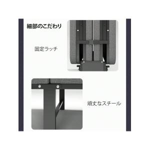 折り畳みベッド シングル 高反発マットレス付き...の詳細画像5