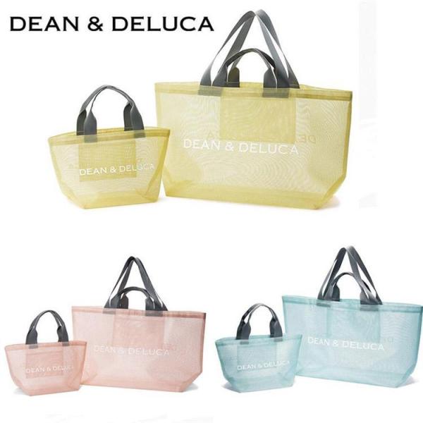 送料無料 DEAN＆DELUCA ディーン＆デルーカ ハンドバッグ メッシュ エコバッグ 夏限定 ス...