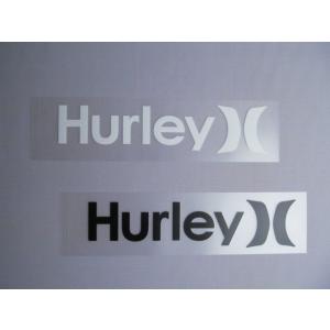 ハーレー HURLEY ロゴステッカー ハーレーステッカー 抜き文字ステッカー