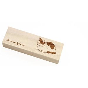猫のひげケース 桐製 ヒゲ 髭 ネコ ねこのお宝 メモリアル