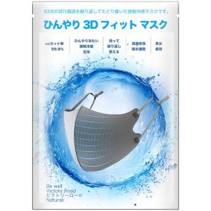 マスク 夏用 冷感マスク ひんやり 3D