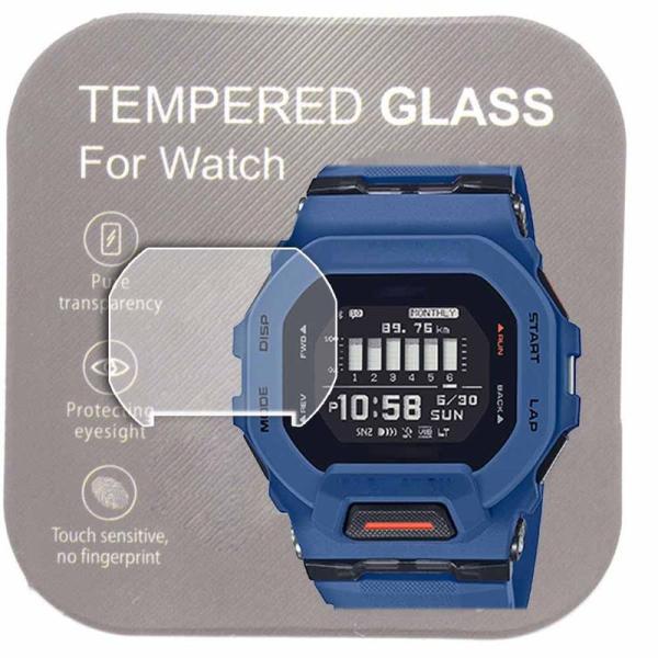 ２枚入り腕時計GBD-200用 9H強化ガラスフィルム 高い透明度 傷を防ぎ耐久性あり 手入れしやす...