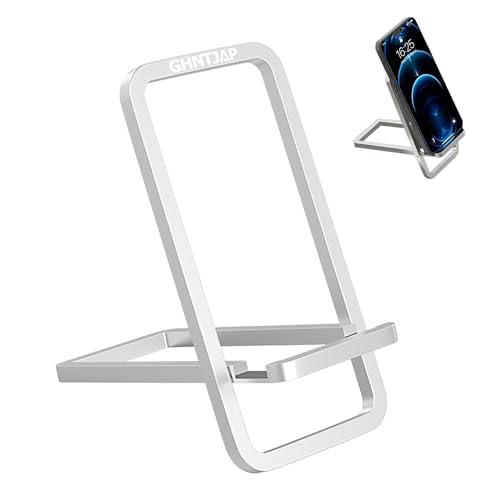GHNTJAP スマホスタンド 卓上 携帯スタンド 折り畳み式 iphoneスタンド 薄型 アルミ合...