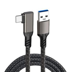 USB Type C ケーブル L字 0.5M 3A急速充電 10Gbps高速データ転送 USB3.2 Gen2 タイプ c ケーブル US｜mk-slp
