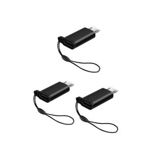YFFSFDC マイクロUSB変換アダプター タイプC Micro USB 変換アダプタ3個入り Type C メス to Micro US｜mk-slp