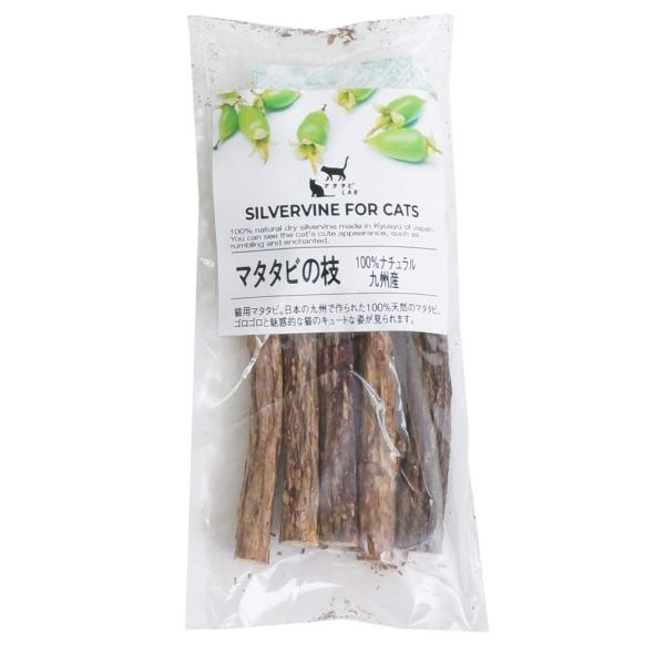 猫用 天然 100％ マタタビ 乾燥 枝 おもちゃ しつけ つめとぎ 無添加 安心 九州産 (10ｇ...