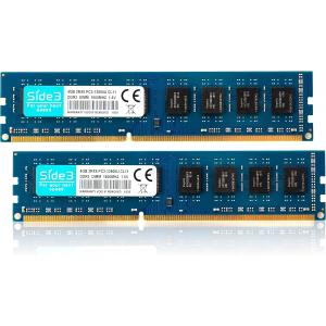 Side3 デスクトップPC用メモリ DDR3-1600 PC3-12800 4GB 2枚 Hynixチップ搭載｜mk-slp