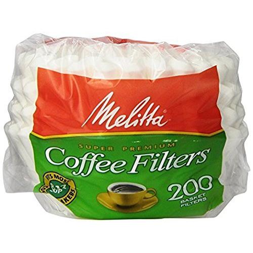 Melitta メリタ 8から12カップ用 バスケットタイプ コーヒーフィルター 200枚 Bask...