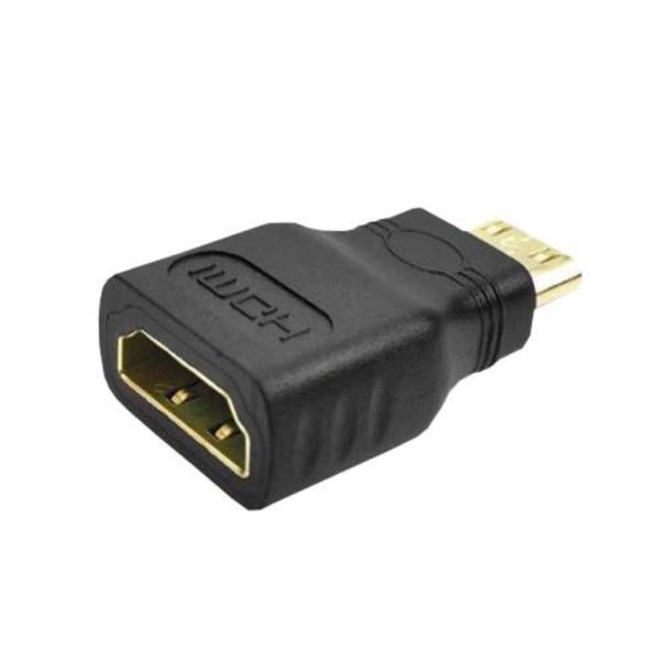 HDMI-HDMIミニプラグ HDMI変換プラグ HDMI(メス)-HDMIミニ(オス)変換アダプタ...