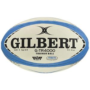 Gilbert ギルバート G-TR4000 Trainer Ball トレーニング ラグビーボール (青×黒（ブルー/ブラック）, 5号（｜mk-slp