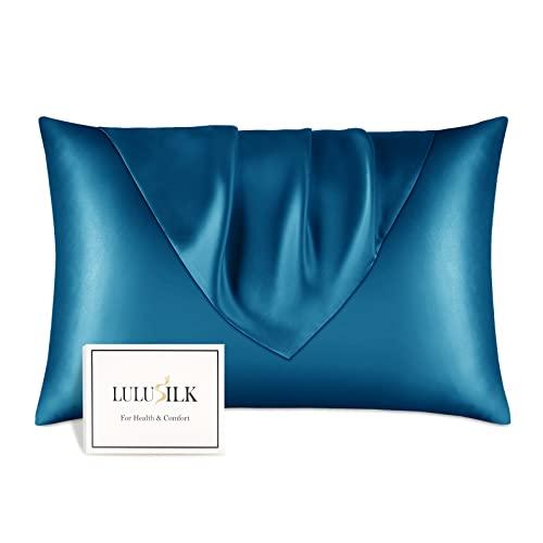 LULUSILK シルク枕カバー シルク まくらカバー 22匁 35x50cm 6Aクラス 両面シル...