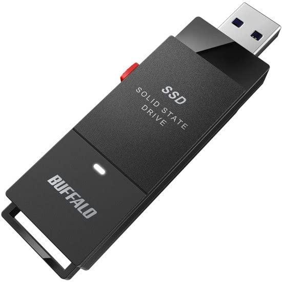 SSD-PUT1.0U3BC/D 外付けSSD ポータブル USB3.2 Gen1 スティック型 T...