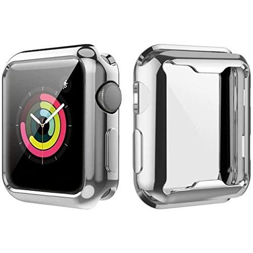 YaMiDe Apple Watch Series 3ケース 柔らかいTPU時計ケース 99%高透光...