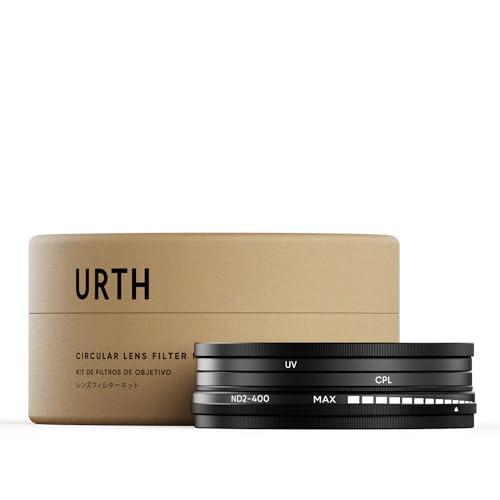 Urth 37mm UV, 偏光 (CPL), ND2-400 レンズフィルターキット