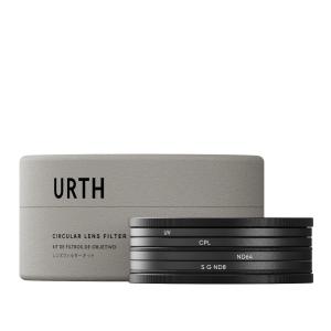 Urth 46mm UV, 偏光 (CPL), ND64, ソフトグラデーションND8 レンズフィルターキット(プラス+)