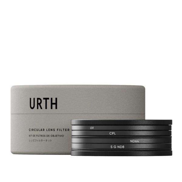 Urth 46mm UV, 偏光 (CPL), ND64, ソフトグラデーションND8 レンズフィル...