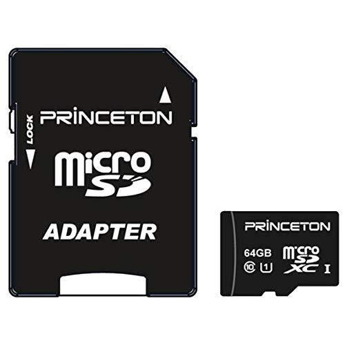 プリンストン UHS-I規格対応 microSDXC/HCカード 64GB PMSDU-64G