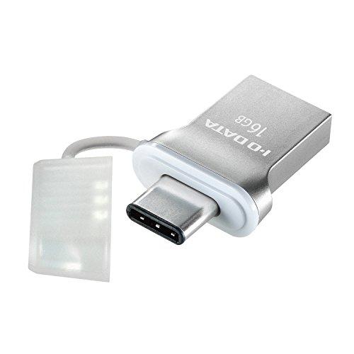 アイ・オー・データ USBメモリー USB3.1 Gen1 Type-C⇔Type-A 両コネクター...