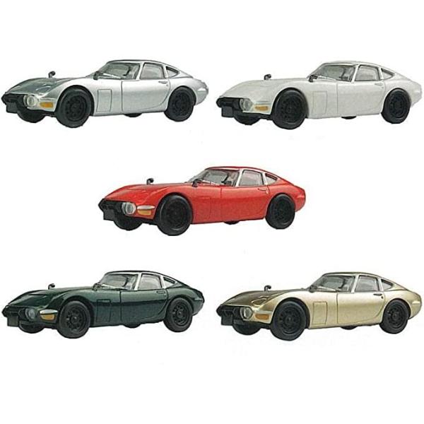 1/64 スケールミニカー MONO COLLECTION トヨタ 2000GT 全5種セット カプ...