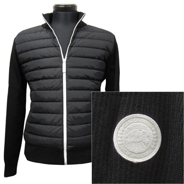 カナダグース ダウン ニット ジャケット メンズ(32021) CANADA GOOSE