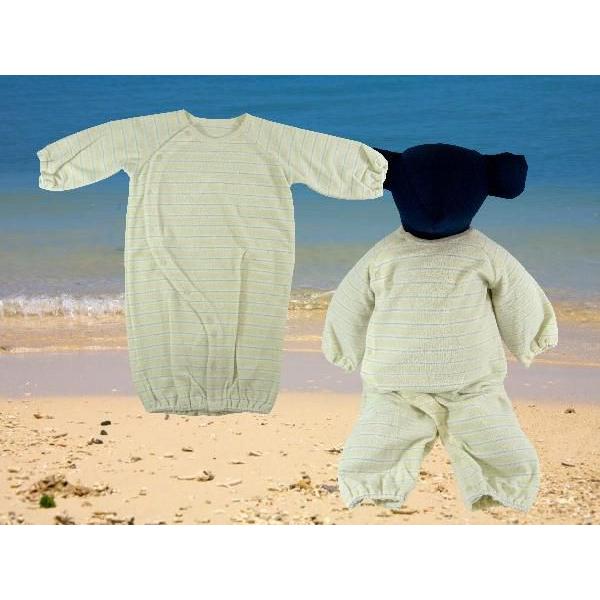 無印　２ＷＡＹオール  パイル素材　サックス G