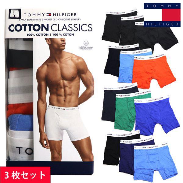 トミーヒルフィガー アンダーウェア メンズ 3枚セット TOMMY HILFIGER ボクサーパンツ...