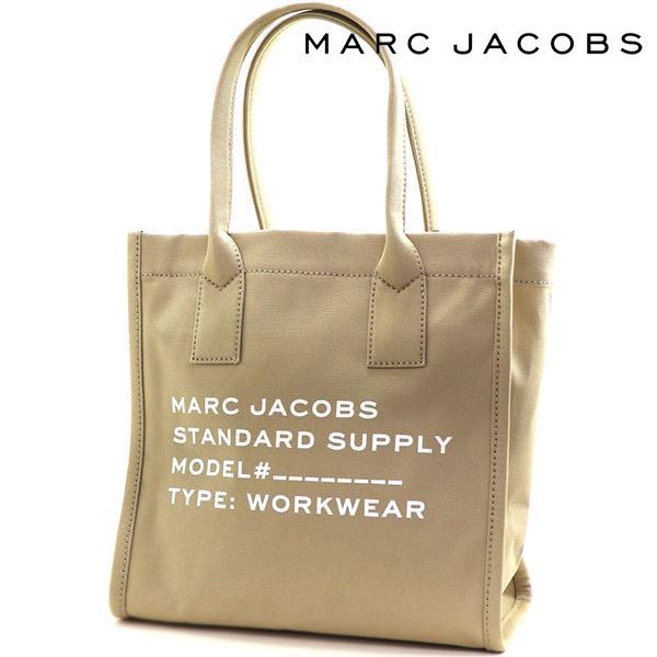 マークジェイコブス トートバッグ MARC JACOBS キャンバス ラージ トート ベージュ 4S...