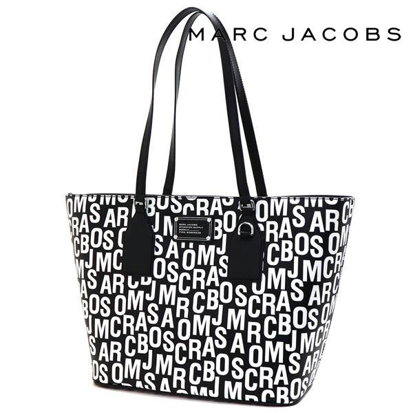 マークジェイコブス トートバッグ レディース Marc Jacobs ブラックホワイト 4S4HTT...