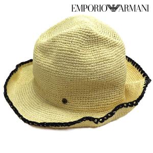 エンポリオアルマーニ ハット レディース EMPORIO ARMANI 帽子 warm white 637126 9P505 13240 58の商品画像