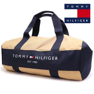 スプリングセール トミーヒルフィガー ショルダーバッグ レディース メンズ Tommy Hilfiger 2Way ボストンバッグ ベージュ 69J9189 280｜mkcollection